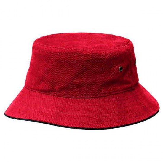 4007-Sandwich Brim Bucket Hat