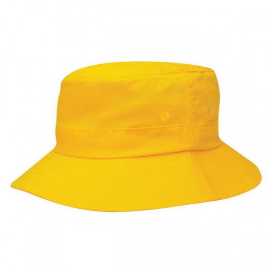 4363-Kids Twill Bucket Hat w/Toggle