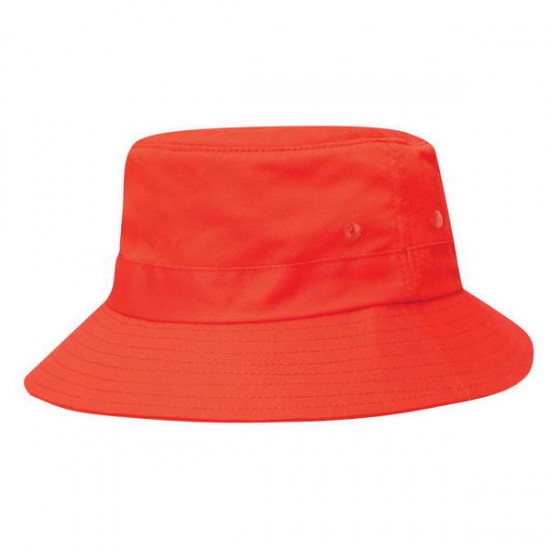 4363-Kids Twill Bucket Hat w/Toggle