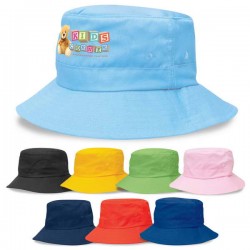 4363-Kids Twill Bucket Hat w/Toggle