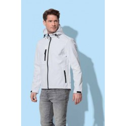 ST5240-Men's Active Softest Shell Hooded Jacket