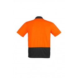 ZH231 - Unisex Hi Vis Basic Spliced Polo - Short Sleeve