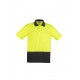 ZH231 - Unisex Hi Vis Basic Spliced Polo - Short Sleeve