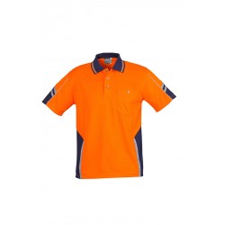 ZH237 - Mens Hi Vis Squad S/S Polo