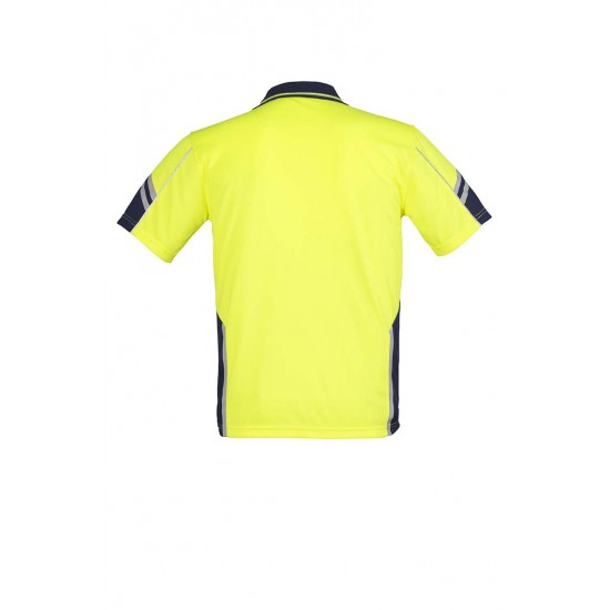 ZH237 - Mens Hi Vis Squad S/S Polo