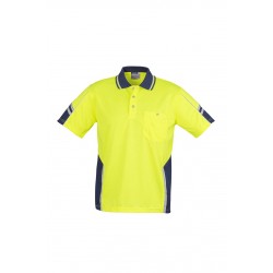 ZH237 - Mens Hi Vis Squad S/S Polo