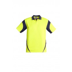 ZH248 - Mens Hi Vis Aztec Polo - Short Sleeve