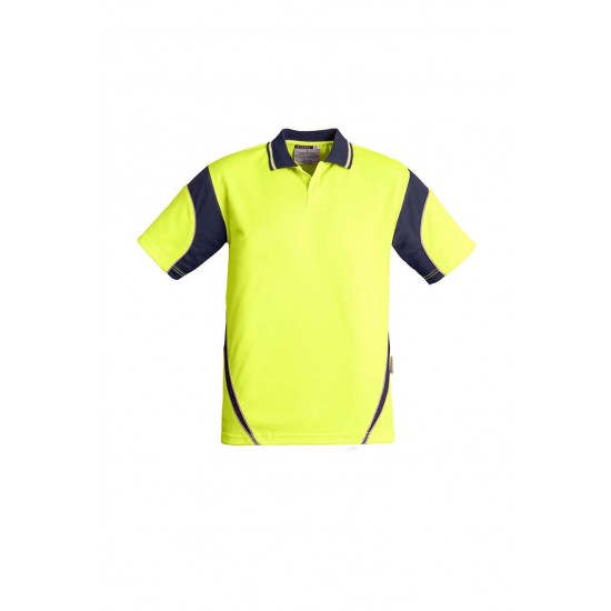 ZH248 - Mens Hi Vis Aztec Polo - Short Sleeve