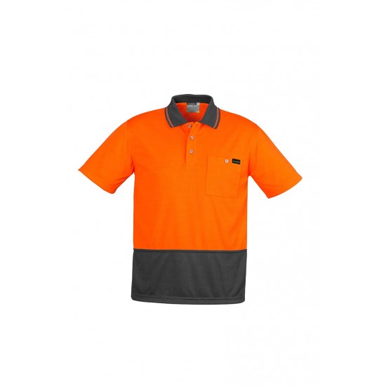 ZH415 - Mens Comfort Back S/S Polo