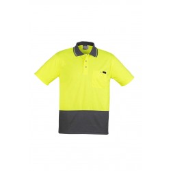 ZH415 - Mens Comfort Back S/S Polo