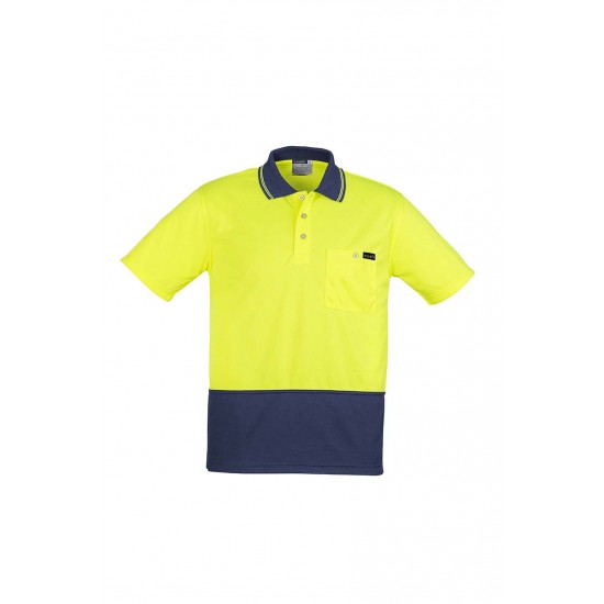 ZH415 - Mens Comfort Back S/S Polo