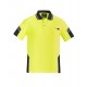 ZH465 - Mens Reinforced Hi Vis Squad S/S Polo