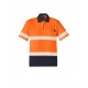 ZH535 - Unisex Hi Vis Segmented S/S Polo - Hoop Taped