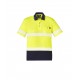 ZH535 - Unisex Hi Vis Segmented S/S Polo - Hoop Taped