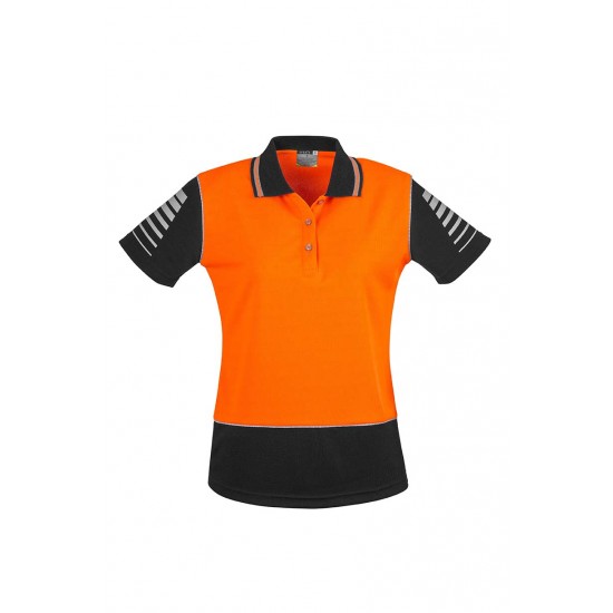 ZHL236 - Womens Hi Vis Zone Polo