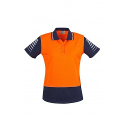 ZHL236 - Womens Hi Vis Zone Polo