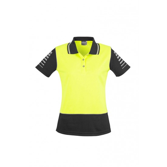 ZHL236 - Womens Hi Vis Zone Polo