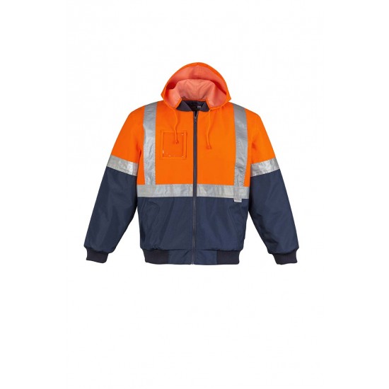 ZJ351 - Mens HI Vis Quilted Flying Jacket