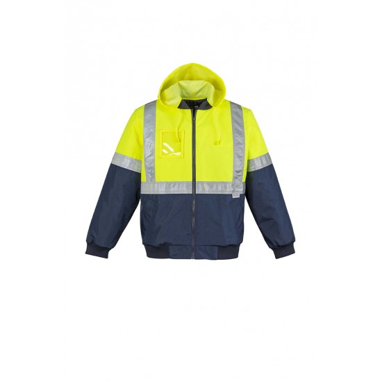 ZJ351 - Mens HI Vis Quilted Flying Jacket