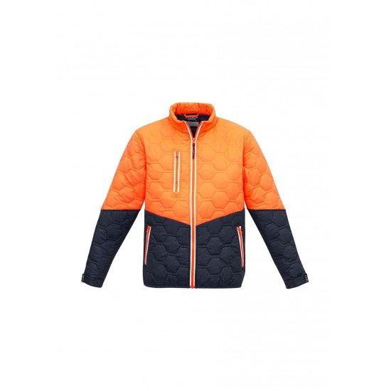 ZJ420 - Unisex Hexagonal Puffer Jacket