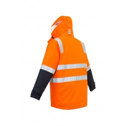 ZJ532 - Mens Hi Vis 4 in 1 Waterproof Jacket