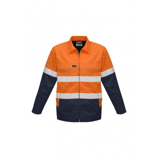 ZJ590 - Mens Hi Vis Cotton Drill Jacket