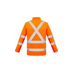 ZJ680 - Unisex Hi Vis 2 in 1 X Back Soft Shell Jacket
