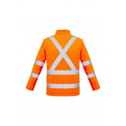 ZJ680 - Unisex Hi Vis 2 in 1 X Back Soft Shell Jacket