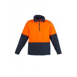 ZT460 - Unisex Hi Vis Half Zip Fleece Jumper