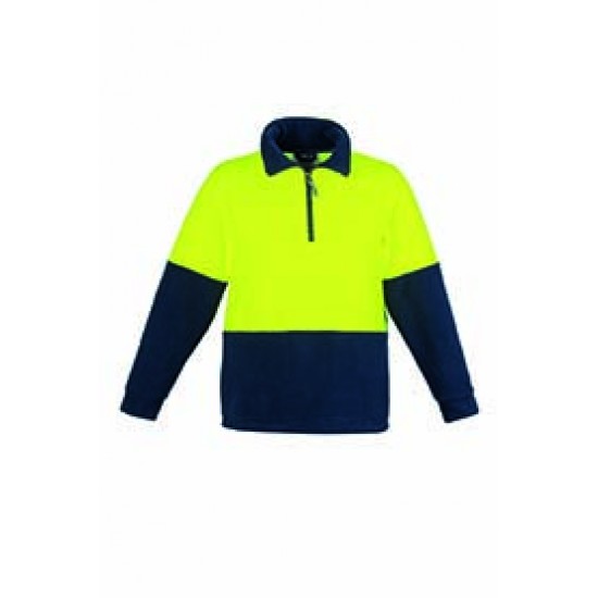 ZT460 - Unisex Hi Vis Half Zip Fleece Jumper