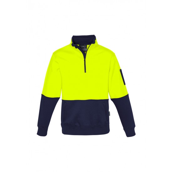 ZT466 - Unisex Hi Vis Half Zip Pullover