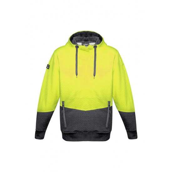 ZT477 - Unisex Hi Vis Textured Jacquard Hoodie