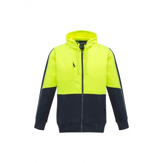 ZT480 - Unisex Hi Vis Full Zip Hoodie