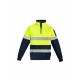 ZT566 - Mens Hi Vis 1/4 Zip Pullover - Hoop Taped