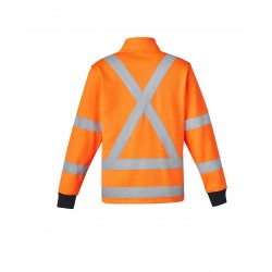 ZT660 - Unisex Hi Vis X Back Rail Jumper