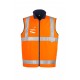 ZV358 - Mens Hi Vis Lightweight Fleece Lined Vest