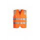 ZV998 - Unisex Hi Vis Full Zip Vest