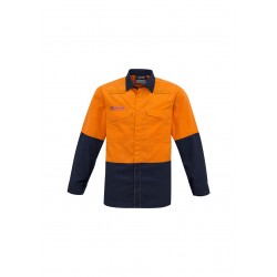 ZW138 - Mens Hi Vis Spliced Shirt