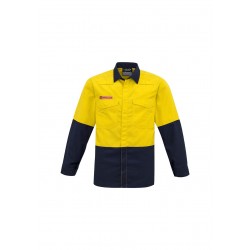 ZW138 - Mens Hi Vis Spliced Shirt