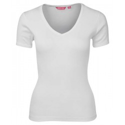 1LV - JB's LADIES V NECK TEE