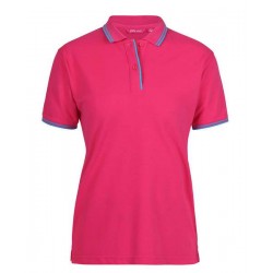 2LCP - JB's LADIES CONTRAST POLO