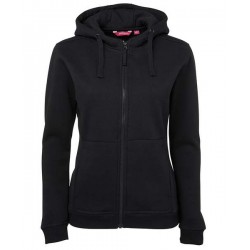 3HJ1 - JB's LADIES FULL ZIP FLEECY HOODIE