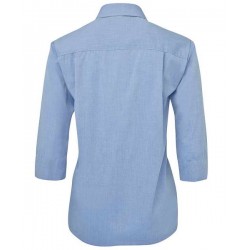 4LSLT - JB's LADIES ORIGINAL 3/4 FINE CHAMBRAY SHIRT