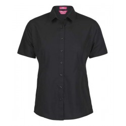 4PS1S - JB's LADIES S/S CLASSIC POPLIN SHIRT