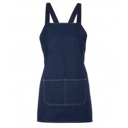 5ACBB - JB's 65X71 CROSS BACK 65x71 BIB DENIM APRON (WITHOUT STRAP)