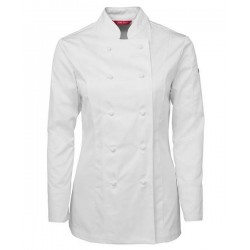 5CJ1 - JB's LADIES L/S CHEF'S JACKET