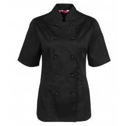 5CJ21 - JB's LADIES S/S CHEF'S JACKET