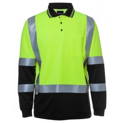6DHL - JB's L/S day-and-night H PATTERN BIOMOTION TRAD POLO