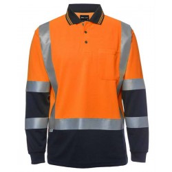 6DHL - JB's L/S day-and-night H PATTERN BIOMOTION TRAD POLO