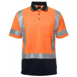 6DHS - JB's S/S day-and-night H PATTERN BIOMOTION TRAD POLO